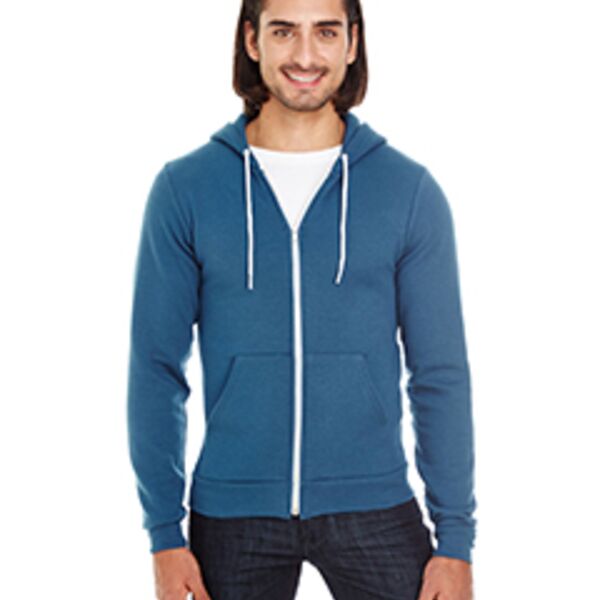 Unisex Flex Fleece USA Made Zip Hoodie Thumbnail