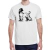100 HEAVY COTTON SHIRTS WITH 1 COLOR PRINT Thumbnail