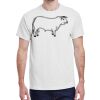100 HEAVY COTTON SHIRTS WITH 1 COLOR PRINT Thumbnail