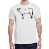 100 HEAVY COTTON SHIRTS WITH 1 COLOR PRINT Thumbnail