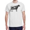 100 HEAVY COTTON SHIRTS WITH 1 COLOR PRINT Thumbnail