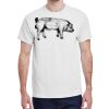 100 HEAVY COTTON SHIRTS WITH 1 COLOR PRINT Thumbnail