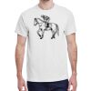 100 HEAVY COTTON SHIRTS WITH 1 COLOR PRINT Thumbnail