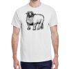 100 HEAVY COTTON SHIRTS WITH 1 COLOR PRINT Thumbnail