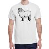 100 HEAVY COTTON SHIRTS WITH 1 COLOR PRINT Thumbnail