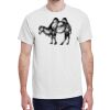 100 HEAVY COTTON SHIRTS WITH 1 COLOR PRINT Thumbnail
