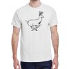 100 HEAVY COTTON SHIRTS WITH 1 COLOR PRINT Thumbnail