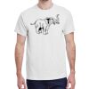 100 HEAVY COTTON SHIRTS WITH 1 COLOR PRINT Thumbnail