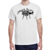 100 HEAVY COTTON SHIRTS WITH 1 COLOR PRINT Thumbnail