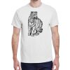 100 HEAVY COTTON SHIRTS WITH 1 COLOR PRINT Thumbnail