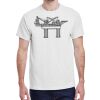 100 HEAVY COTTON SHIRTS WITH 1 COLOR PRINT Thumbnail