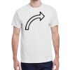 100 HEAVY COTTON SHIRTS WITH 1 COLOR PRINT Thumbnail