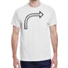 100 HEAVY COTTON SHIRTS WITH 1 COLOR PRINT Thumbnail