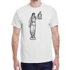 100 HEAVY COTTON SHIRTS WITH 1 COLOR PRINT Thumbnail
