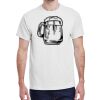 100 HEAVY COTTON SHIRTS WITH 1 COLOR PRINT Thumbnail