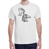 100 HEAVY COTTON SHIRTS WITH 1 COLOR PRINT Thumbnail