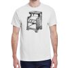 100 HEAVY COTTON SHIRTS WITH 1 COLOR PRINT Thumbnail