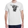 100 HEAVY COTTON SHIRTS WITH 1 COLOR PRINT Thumbnail