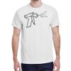 100 HEAVY COTTON SHIRTS WITH 1 COLOR PRINT Thumbnail