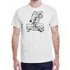 100 HEAVY COTTON SHIRTS WITH 1 COLOR PRINT Thumbnail
