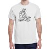100 HEAVY COTTON SHIRTS WITH 1 COLOR PRINT Thumbnail