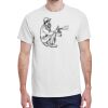 100 HEAVY COTTON SHIRTS WITH 1 COLOR PRINT Thumbnail