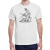 100 HEAVY COTTON SHIRTS WITH 1 COLOR PRINT Thumbnail