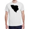 100 HEAVY COTTON SHIRTS WITH 1 COLOR PRINT Thumbnail
