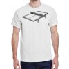 100 HEAVY COTTON SHIRTS WITH 1 COLOR PRINT Thumbnail