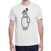 100 HEAVY COTTON SHIRTS WITH 1 COLOR PRINT Thumbnail
