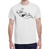 100 HEAVY COTTON SHIRTS WITH 1 COLOR PRINT Thumbnail