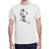 100 HEAVY COTTON SHIRTS WITH 1 COLOR PRINT Thumbnail