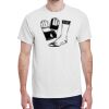 100 HEAVY COTTON SHIRTS WITH 1 COLOR PRINT Thumbnail