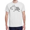 100 HEAVY COTTON SHIRTS WITH 1 COLOR PRINT Thumbnail