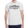 100 HEAVY COTTON SHIRTS WITH 1 COLOR PRINT Thumbnail