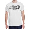100 HEAVY COTTON SHIRTS WITH 1 COLOR PRINT Thumbnail