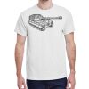 100 HEAVY COTTON SHIRTS WITH 1 COLOR PRINT Thumbnail