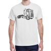 100 HEAVY COTTON SHIRTS WITH 1 COLOR PRINT Thumbnail