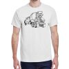 100 HEAVY COTTON SHIRTS WITH 1 COLOR PRINT Thumbnail
