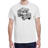 100 HEAVY COTTON SHIRTS WITH 1 COLOR PRINT Thumbnail
