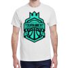 100 HEAVY COTTON SHIRTS WITH 1 COLOR PRINT Thumbnail