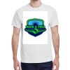 100 HEAVY COTTON SHIRTS WITH 1 COLOR PRINT Thumbnail