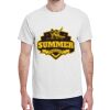 100 HEAVY COTTON SHIRTS WITH 1 COLOR PRINT Thumbnail