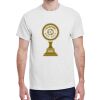 100 HEAVY COTTON SHIRTS WITH 1 COLOR PRINT Thumbnail