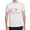 100 HEAVY COTTON SHIRTS WITH 1 COLOR PRINT Thumbnail