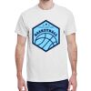 100 HEAVY COTTON SHIRTS WITH 1 COLOR PRINT Thumbnail