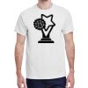 100 HEAVY COTTON SHIRTS WITH 1 COLOR PRINT Thumbnail