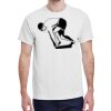 100 HEAVY COTTON SHIRTS WITH 1 COLOR PRINT Thumbnail