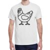 100 HEAVY COTTON SHIRTS WITH 1 COLOR PRINT Thumbnail