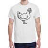 100 HEAVY COTTON SHIRTS WITH 1 COLOR PRINT Thumbnail